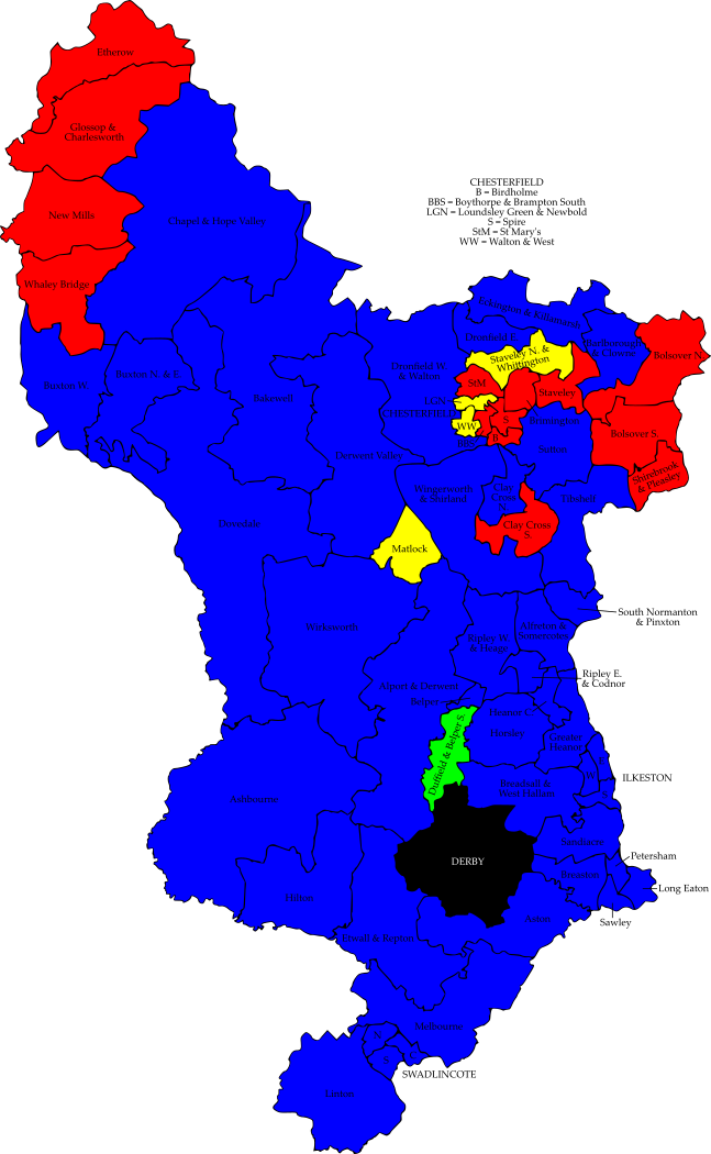 Mayoral election results by constituency