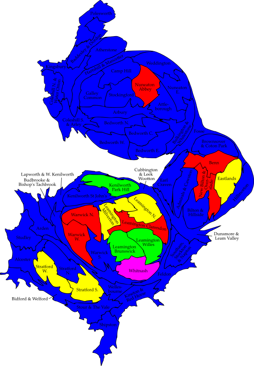 Local election results rugby warwickshire